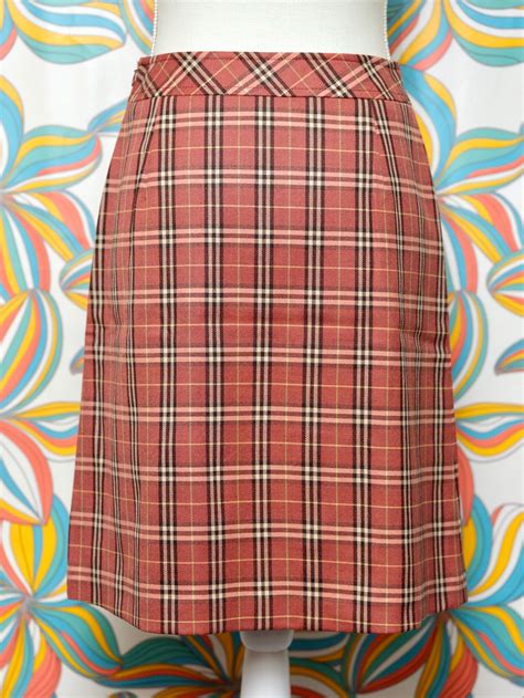 burberry plaid skirt cheap|burberry vintage check pleated skirt.